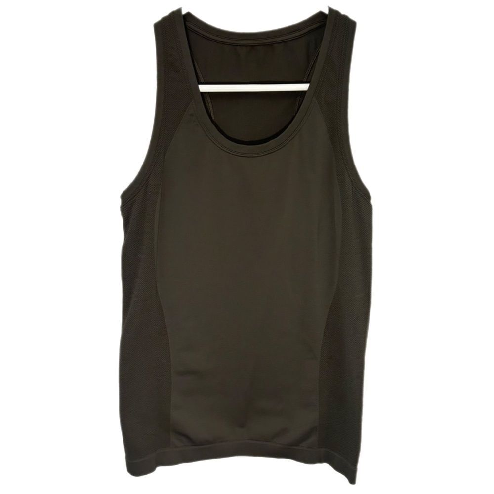 Sweaty Betty Dark Green Racerback Sleeveless Athletic Tank Top Size Small 4-6